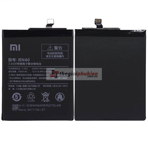 Pin Xiaomi Redmi 4 Pro